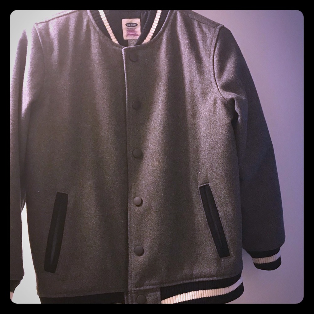 Kids (boy) Wool Varsity Jacket